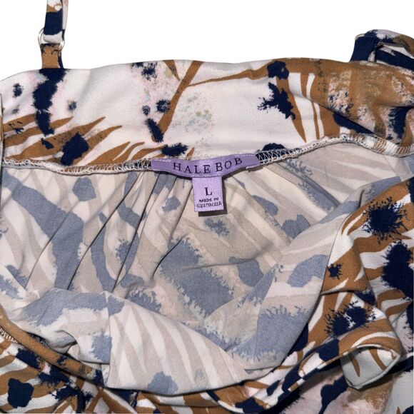 EUC Women's Hale Bob Super Soft Knit Animal Print‎ Mini Sundress Size XL - Picture 3 of 4